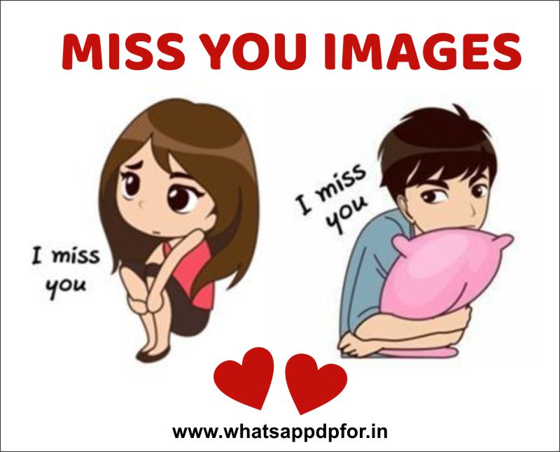 Miss U Images For Love With Quotes In Hindi - Miss You Love Stickers - HD Wallpaper 