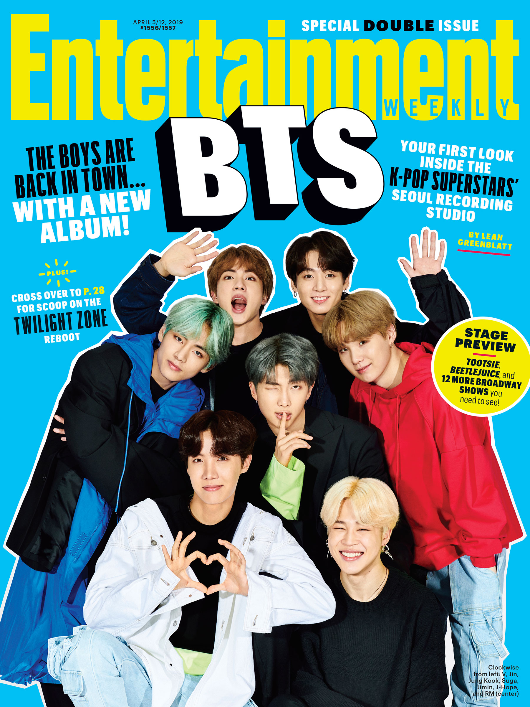 Bts Entertainment Weekly Magazine - HD Wallpaper 