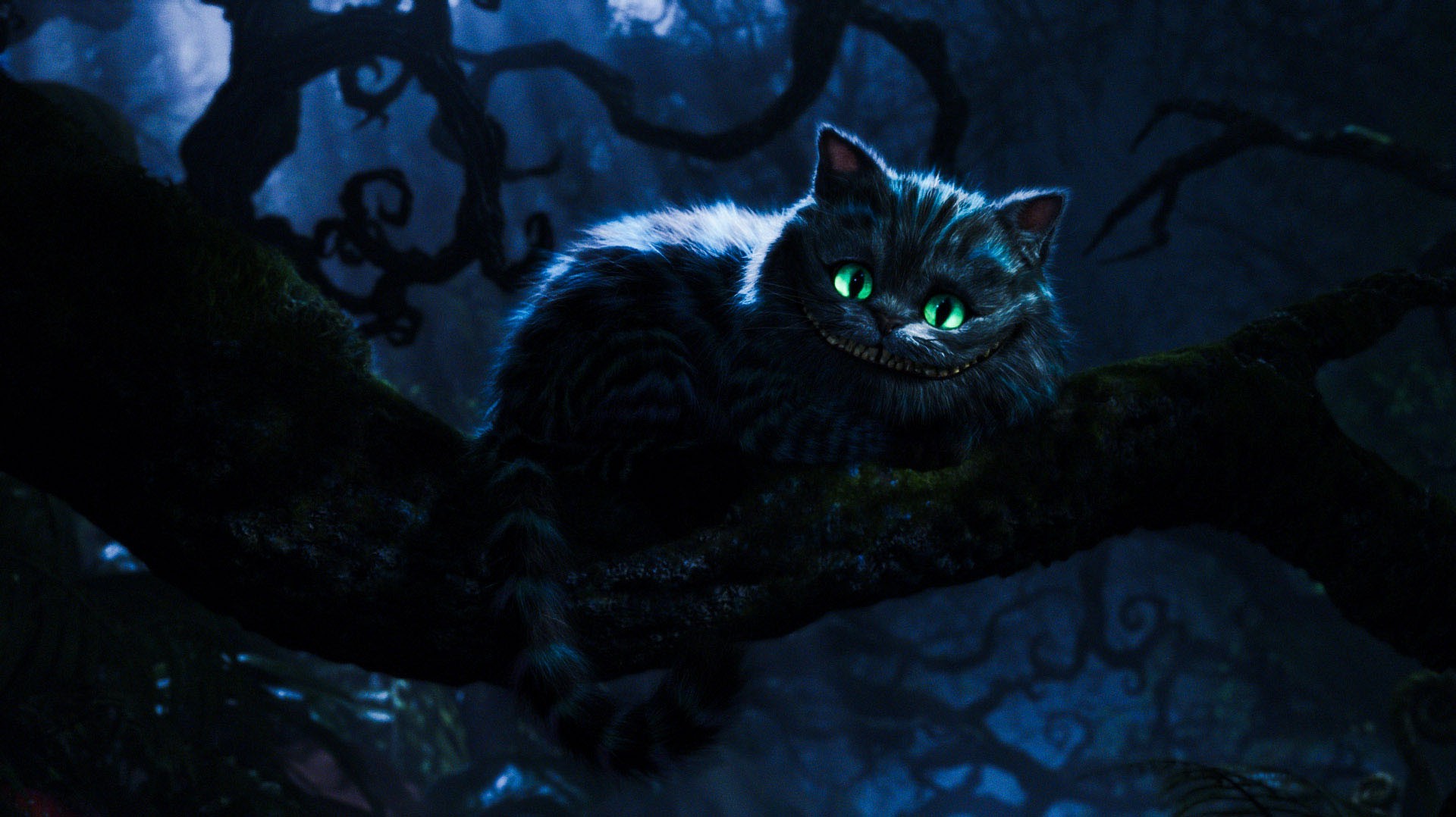 Cheshire Cat Wallpaper Hd - HD Wallpaper 