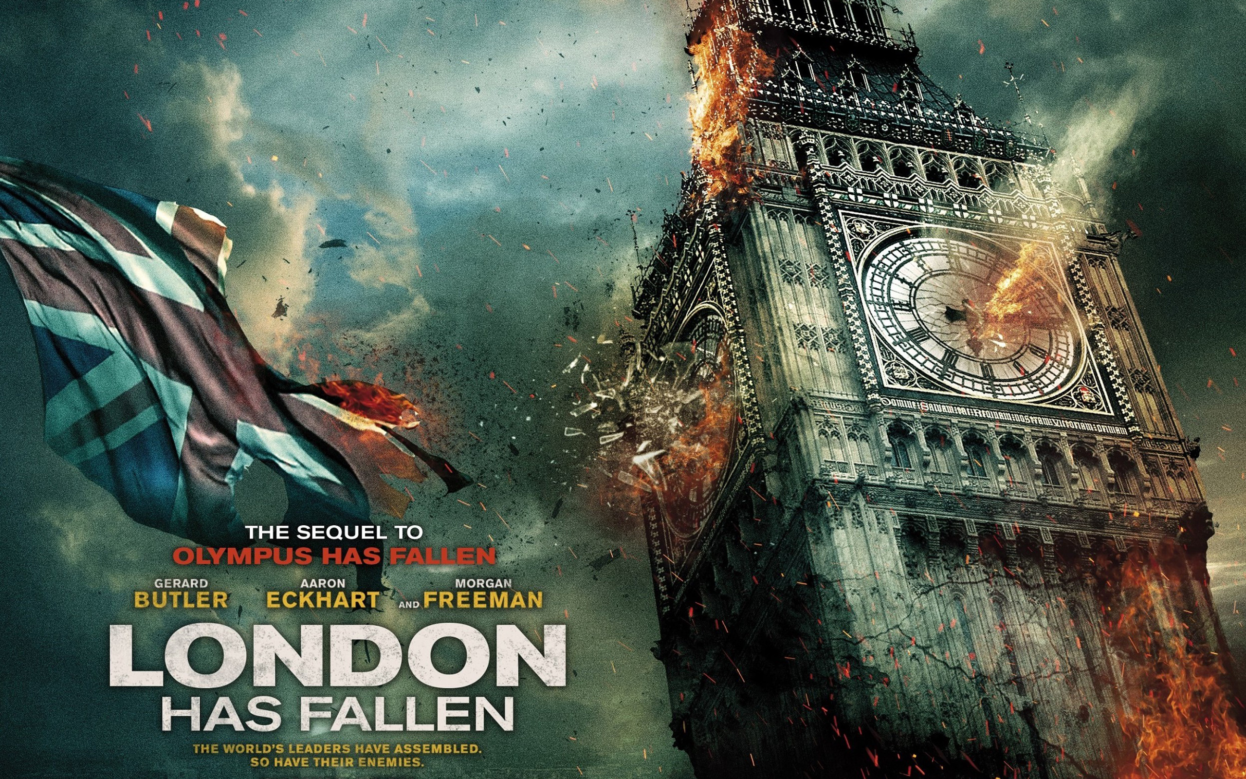 London Has Fallen Movie Desktop Wallpaper - Angel Has Fallen 1 - HD Wallpaper 