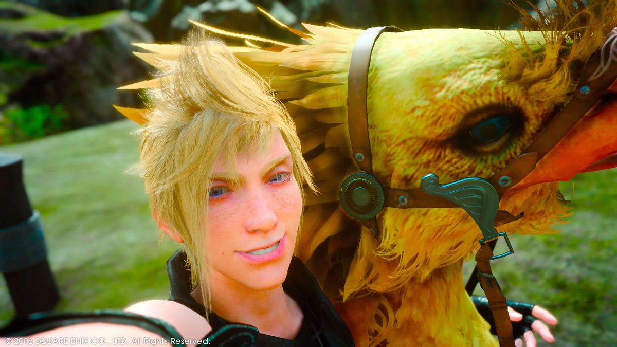 Prompto Argentum Ffxv - Prompto Selfie - HD Wallpaper 