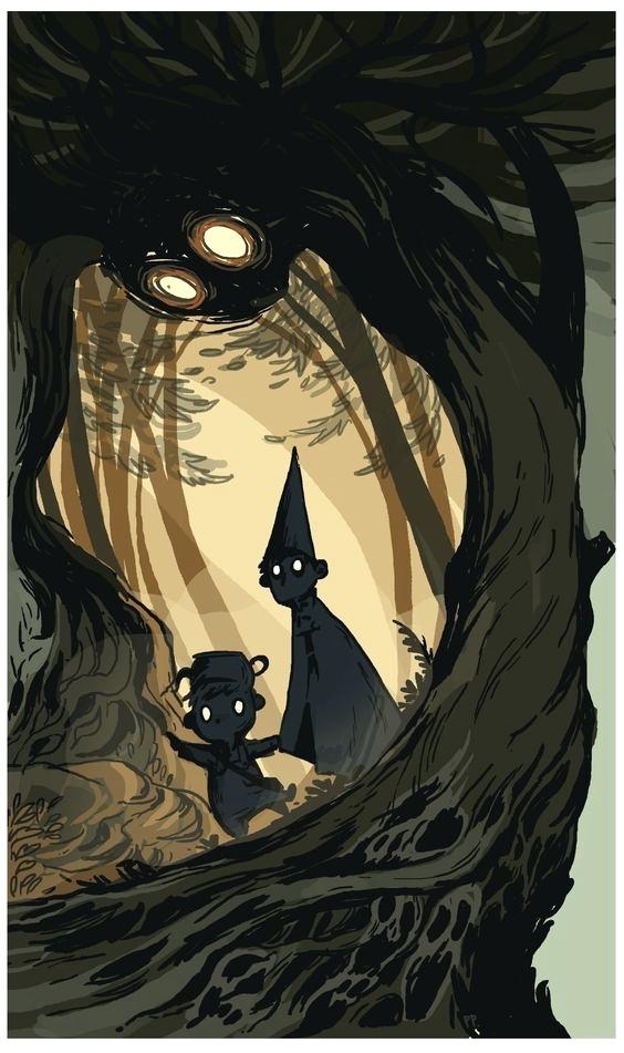 Over The Garden Wall Iphone - HD Wallpaper 