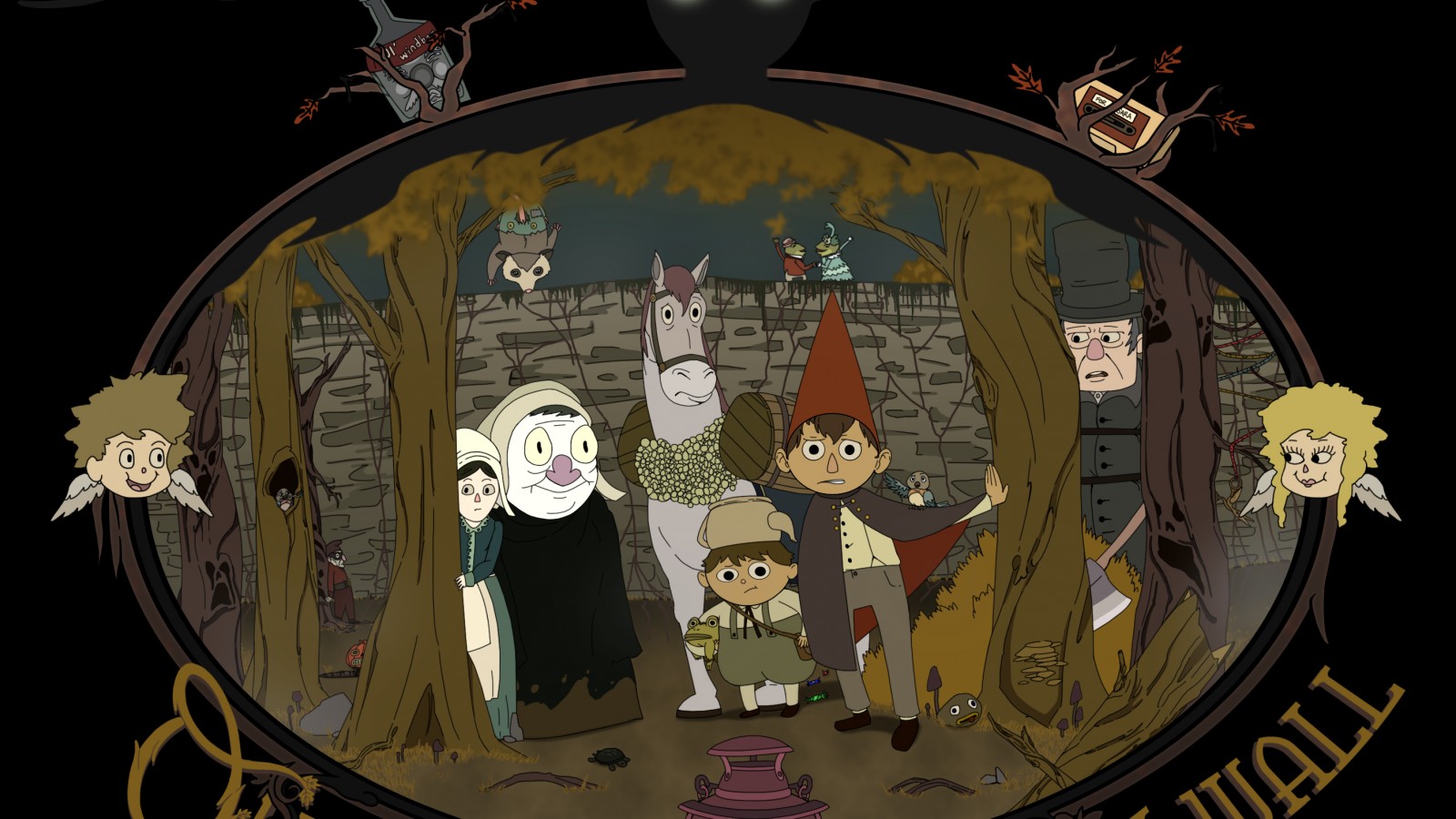 Hd Background Over The Garden Wall - HD Wallpaper 