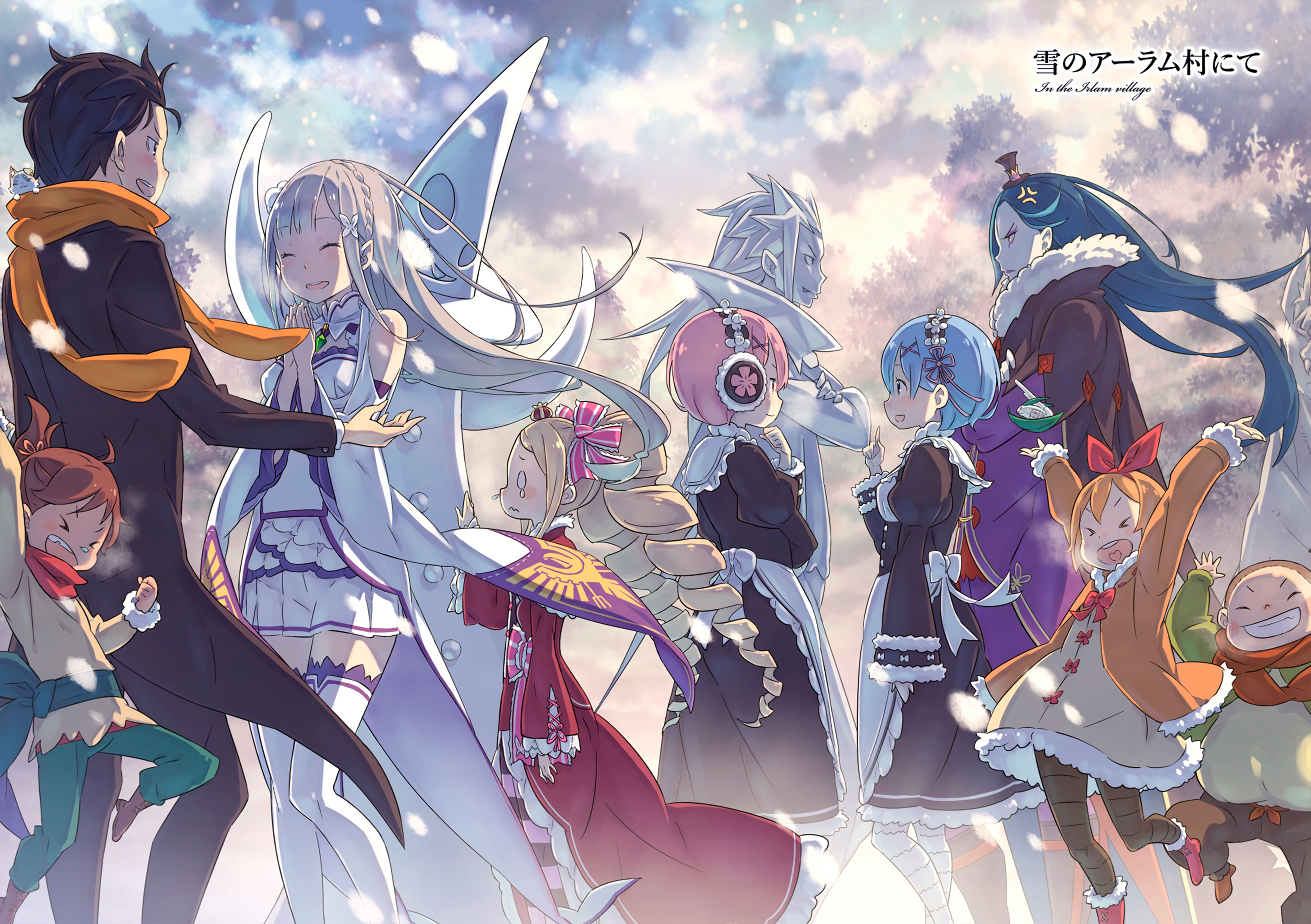 Re Zero Memory Of Snow - HD Wallpaper 