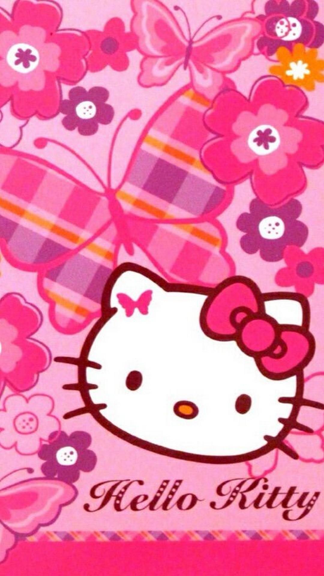 Sanrio Hello Kitty Iphone 7 Plus Wallpaper With Image - Hello Kitty Original Color - HD Wallpaper 