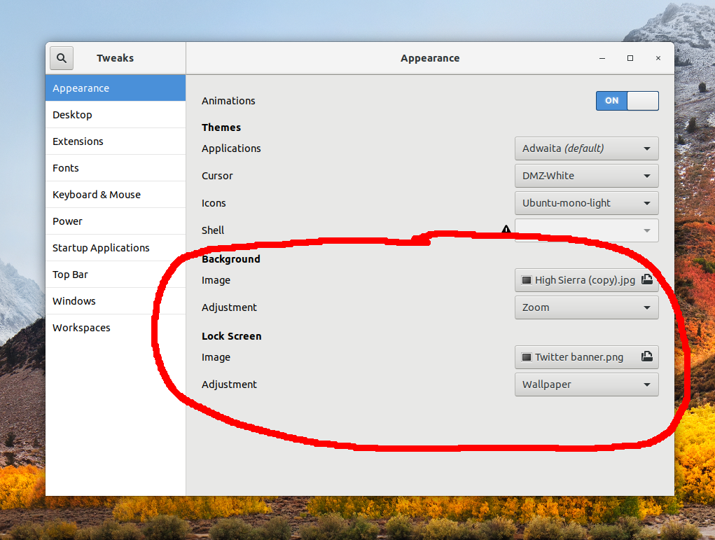Enter Image Description Here - Gnome Tweak Tool Missing Desktop - HD Wallpaper 