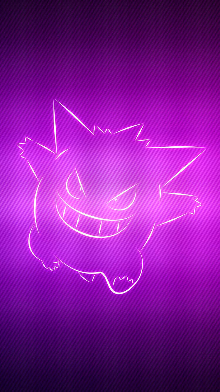 Gengar Wallpaper Pokemon Gengar Wallpaper Iphone 750x1334 Wallpaper Teahub Io
