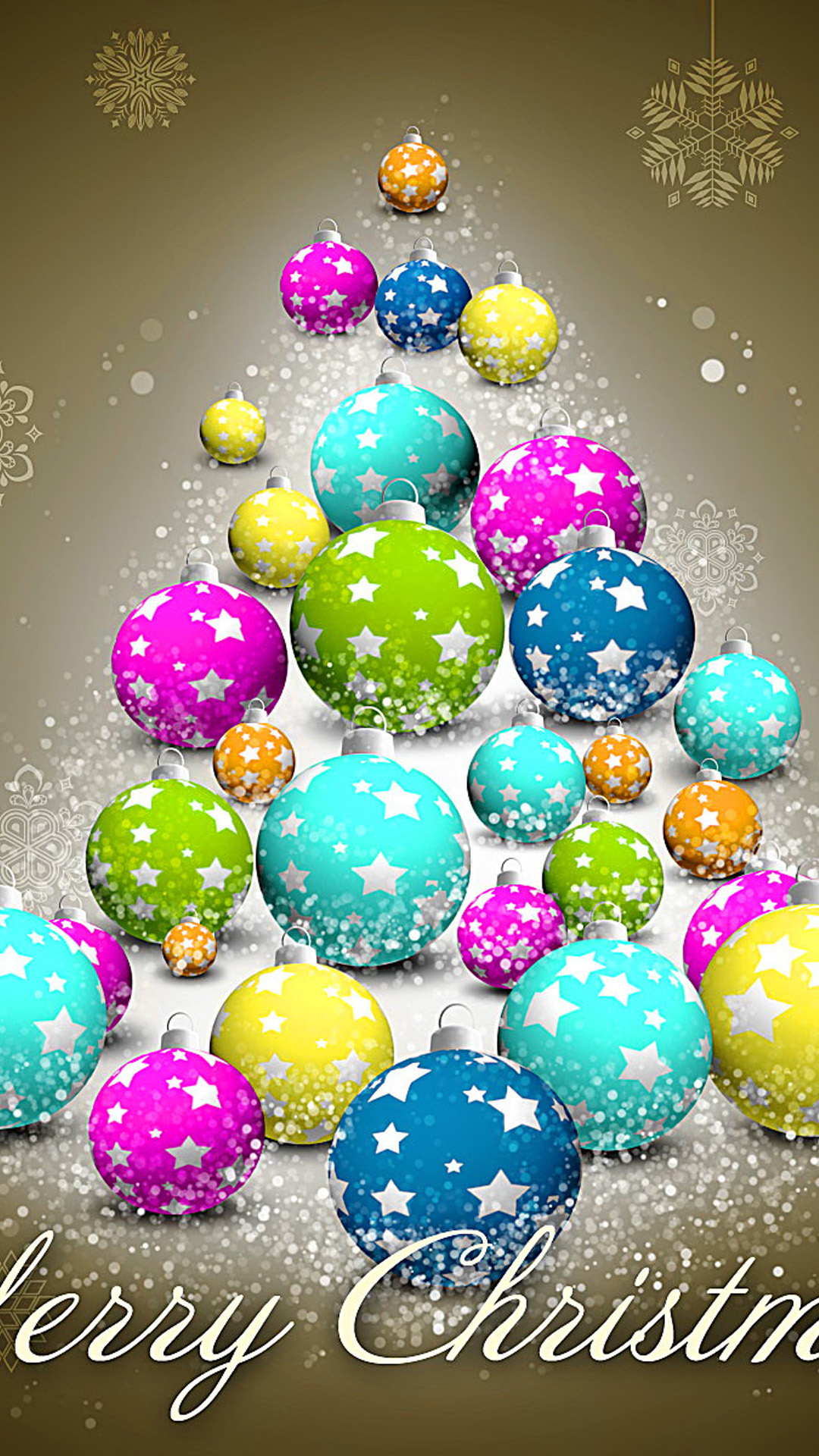 Colorful Merry Christmas Android Wallpaper - Colorful Merry Christmas - HD Wallpaper 
