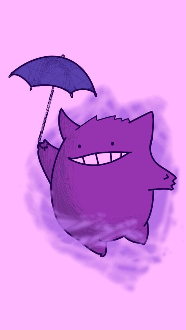 Pokemon Wallpaper Ipad Gengar - HD Wallpaper 