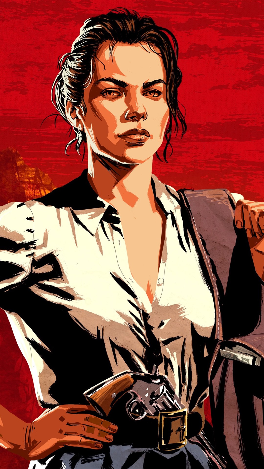 Iphone Wallpaper Red Dead Redemption 2, Girl - Red Dead Redemption Abigail - HD Wallpaper 