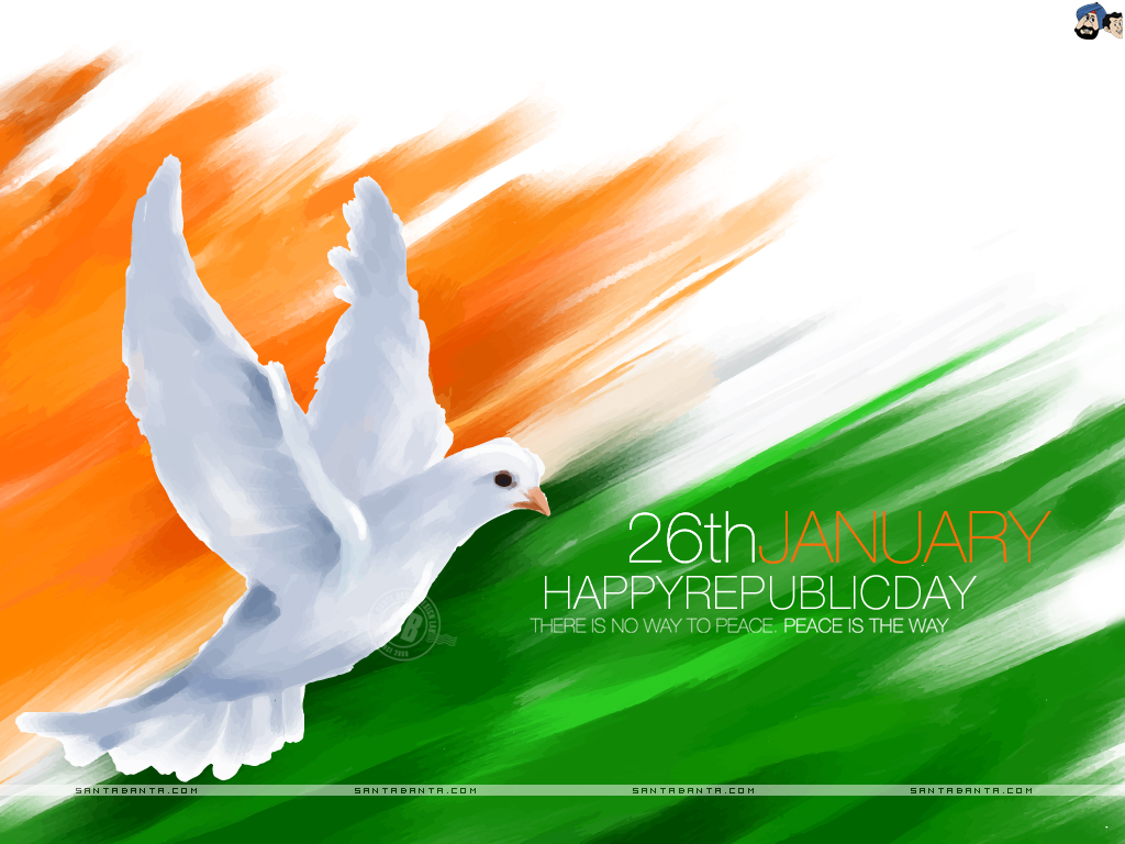 26 January - Happy Independence Day Wishes In English - HD Wallpaper 