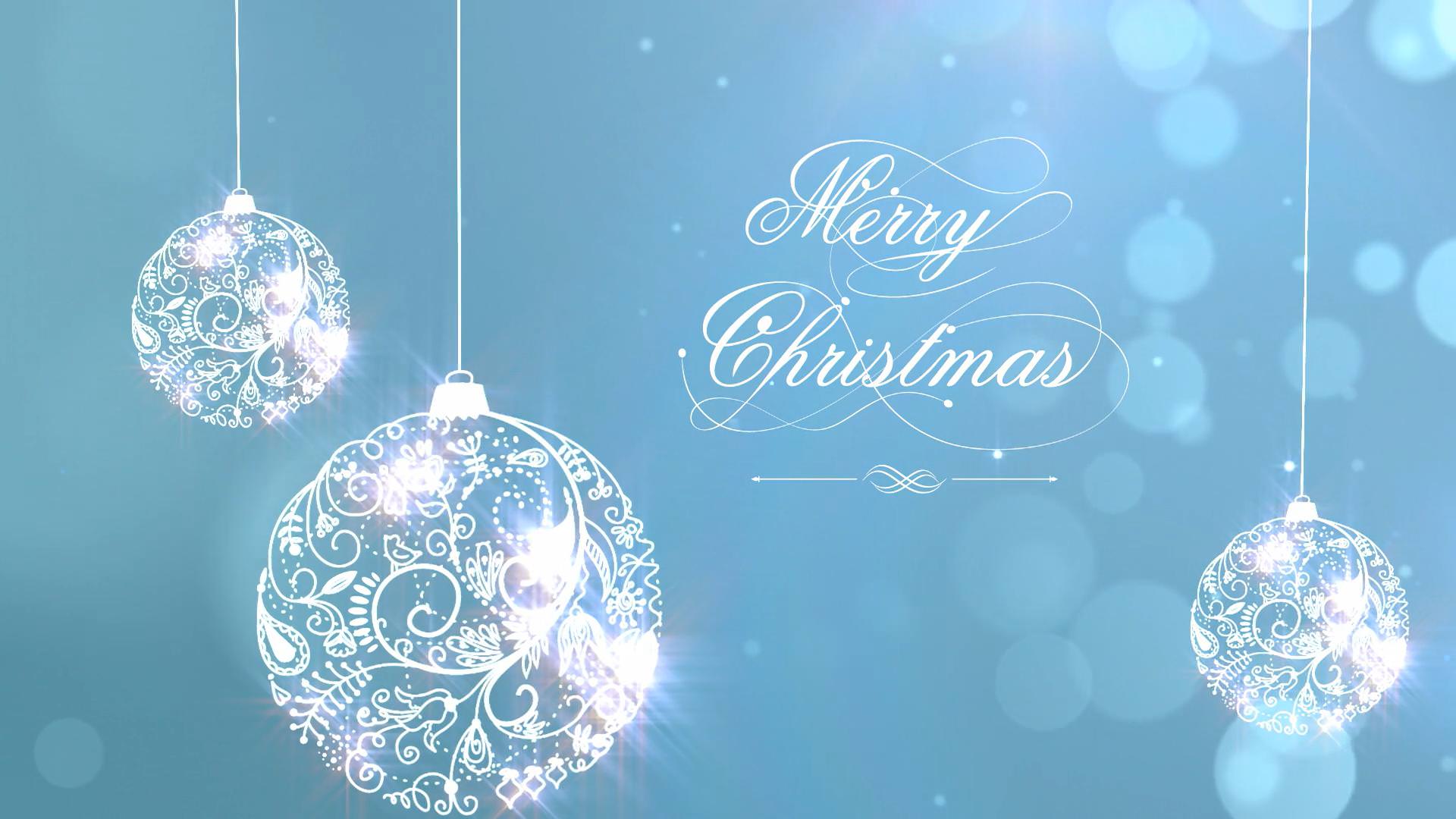 Merry Christmas Free Wallpaper - Christmas - HD Wallpaper 