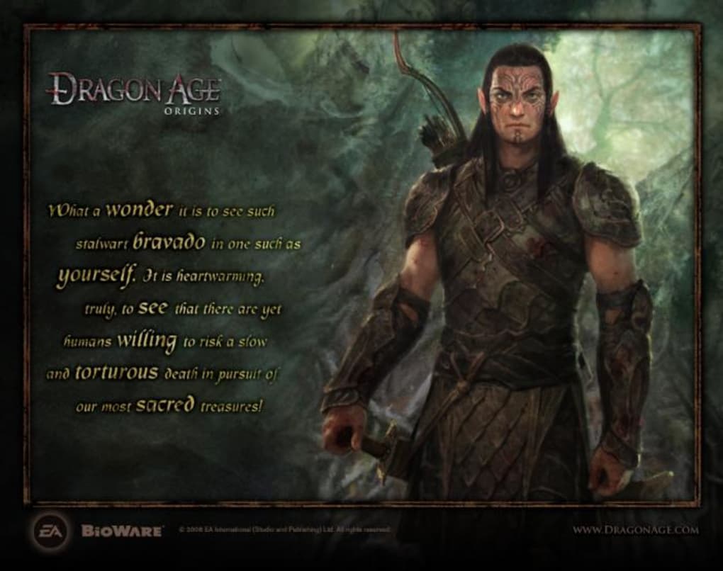Origins Wallpapers - Dragon Age Origins Dalish Elf - HD Wallpaper 