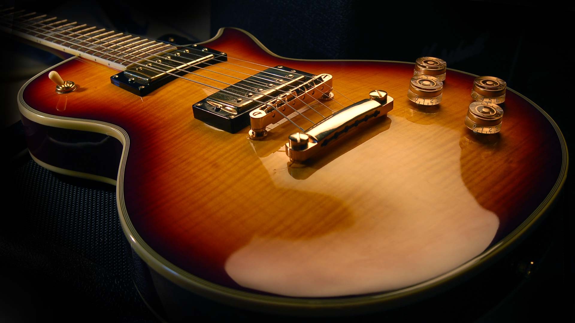 Electric Guitar Wallpapers Hd - Les Paul Guitar - HD Wallpaper 