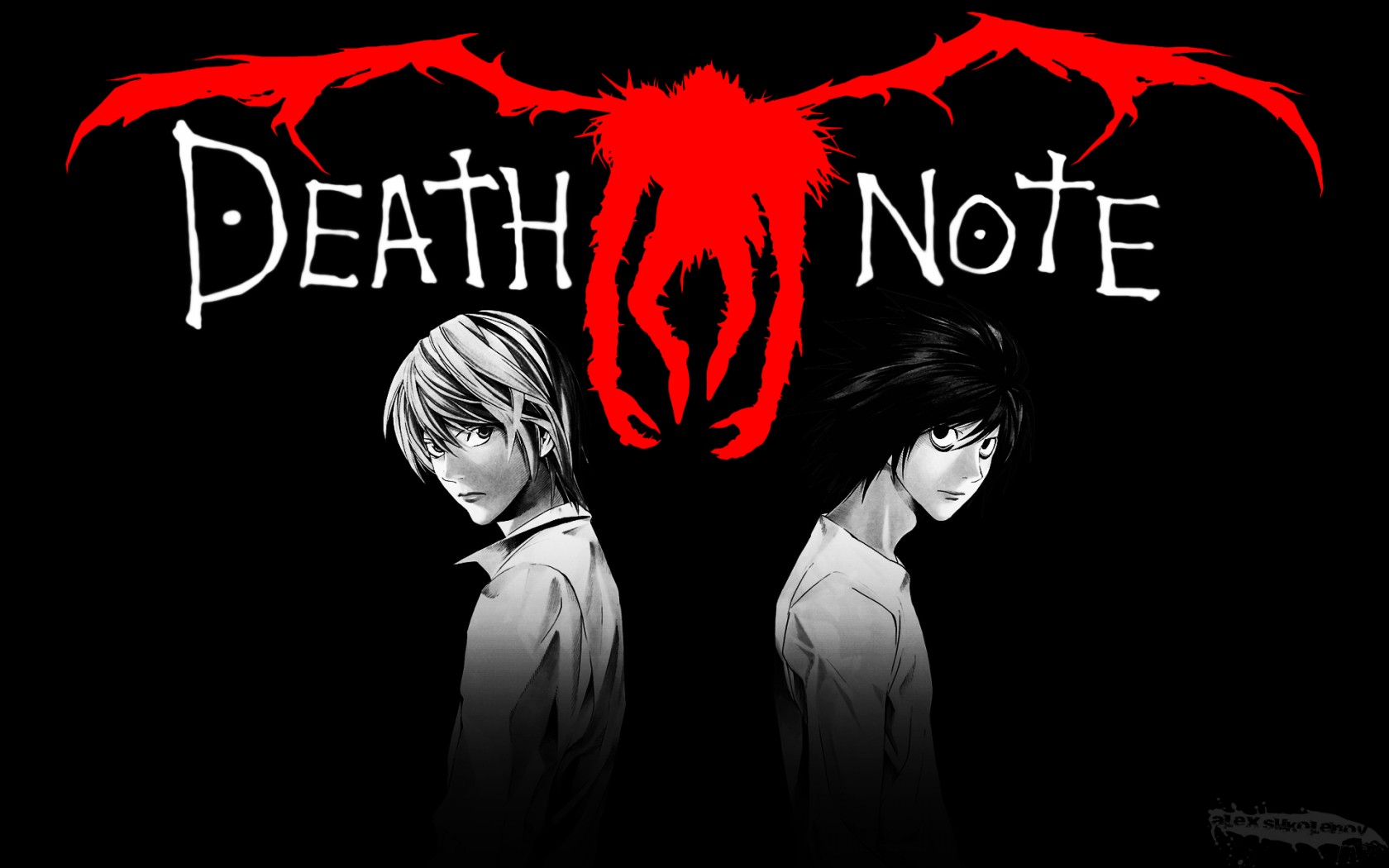 Featured image of post Death Note Wallpaper Laptop L Find the best death note wallpapers on wallpapertag