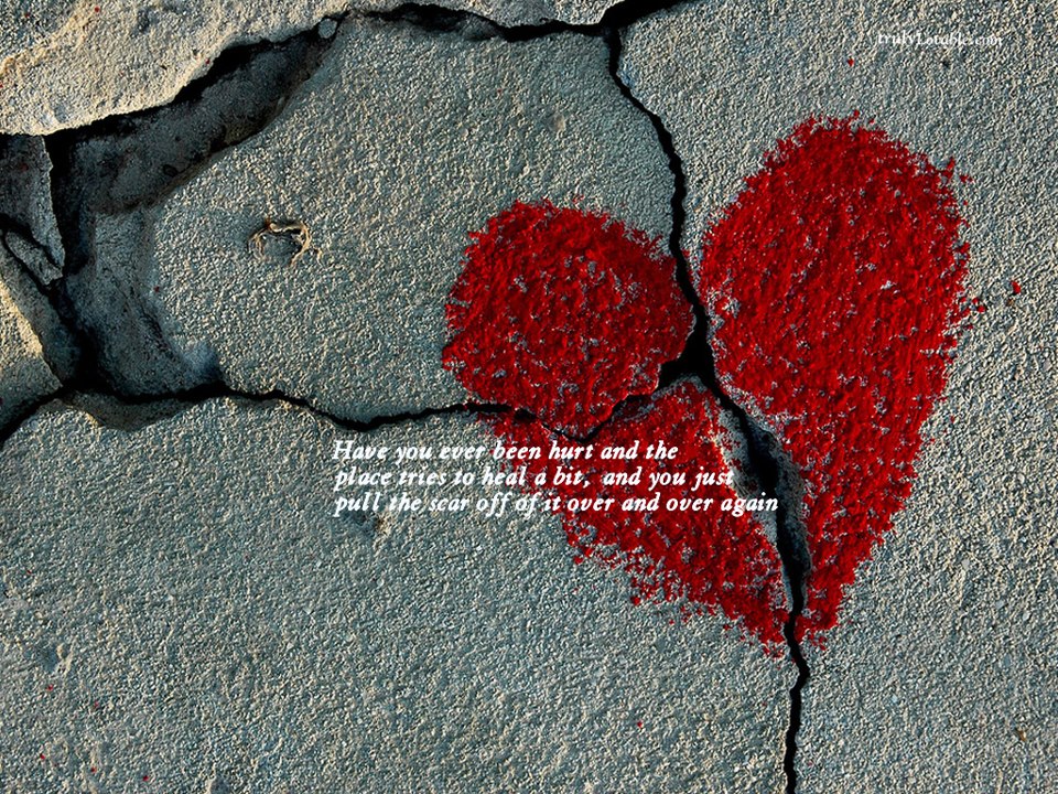 Broken Heart - Hurt Heart - HD Wallpaper 