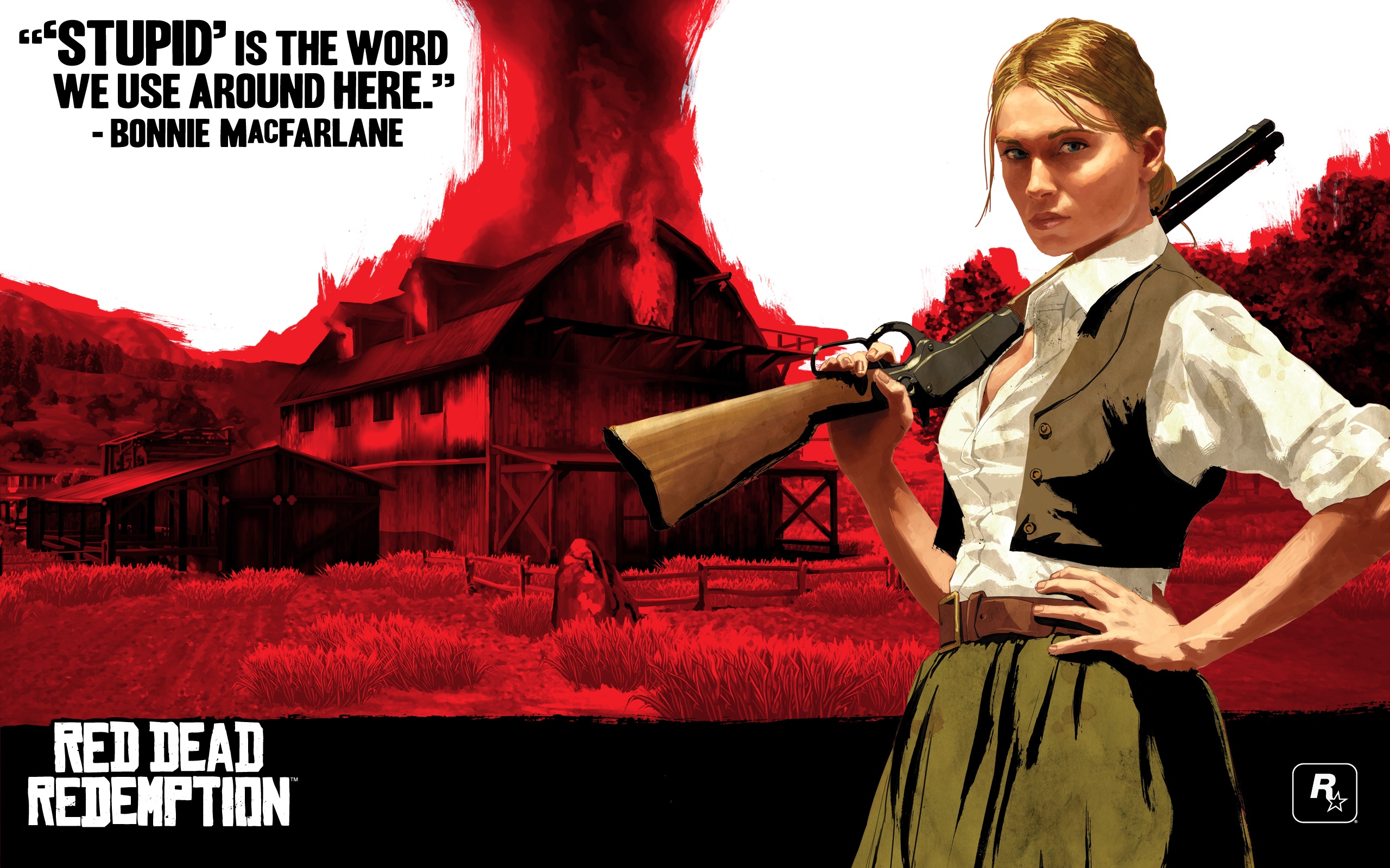 Red Dead Redemption Bonnie Macfarlane - HD Wallpaper 