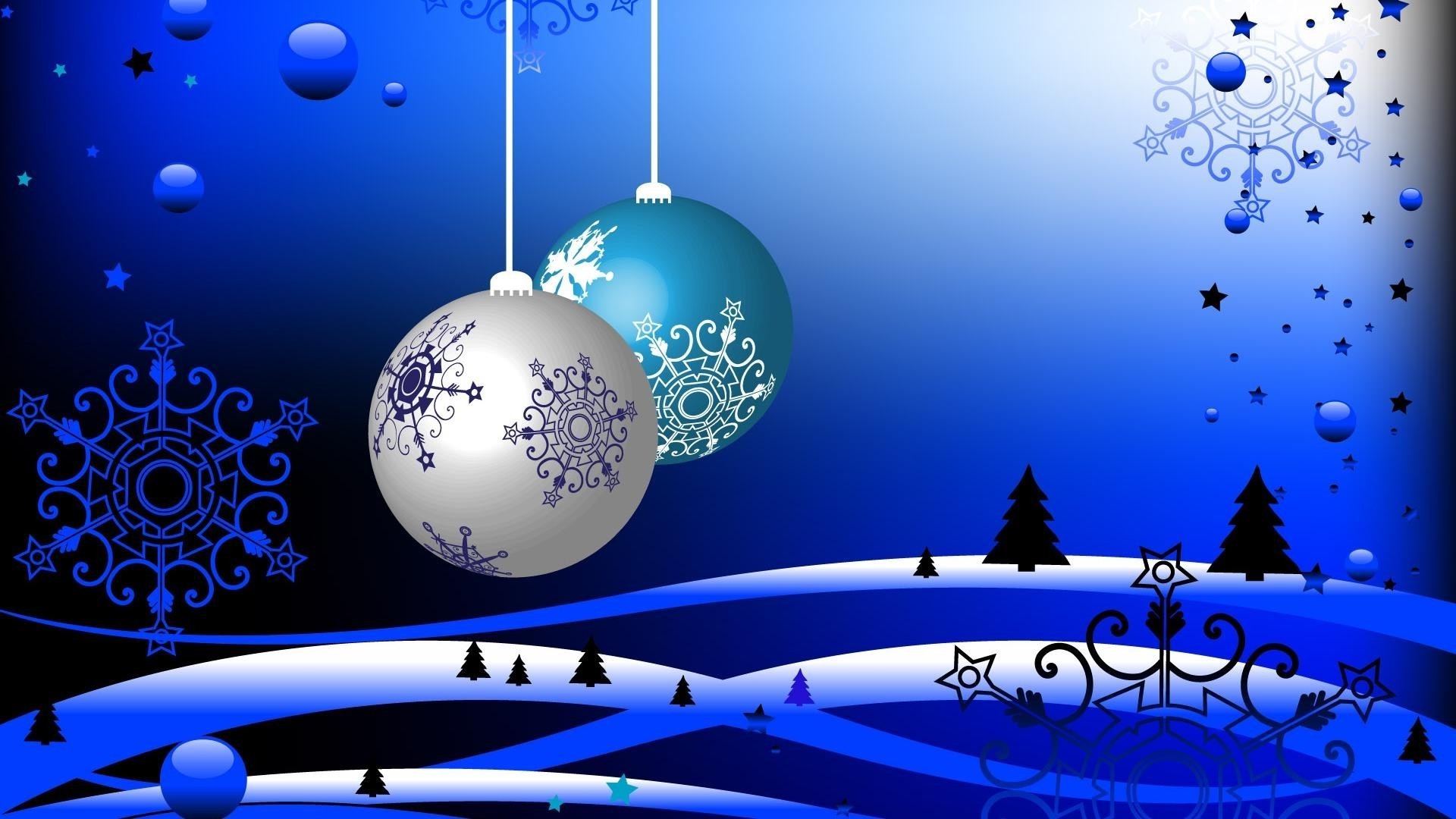 New Year Sphere Christmas Ball Winter Illustration - Christmas Pc Background 4k - HD Wallpaper 