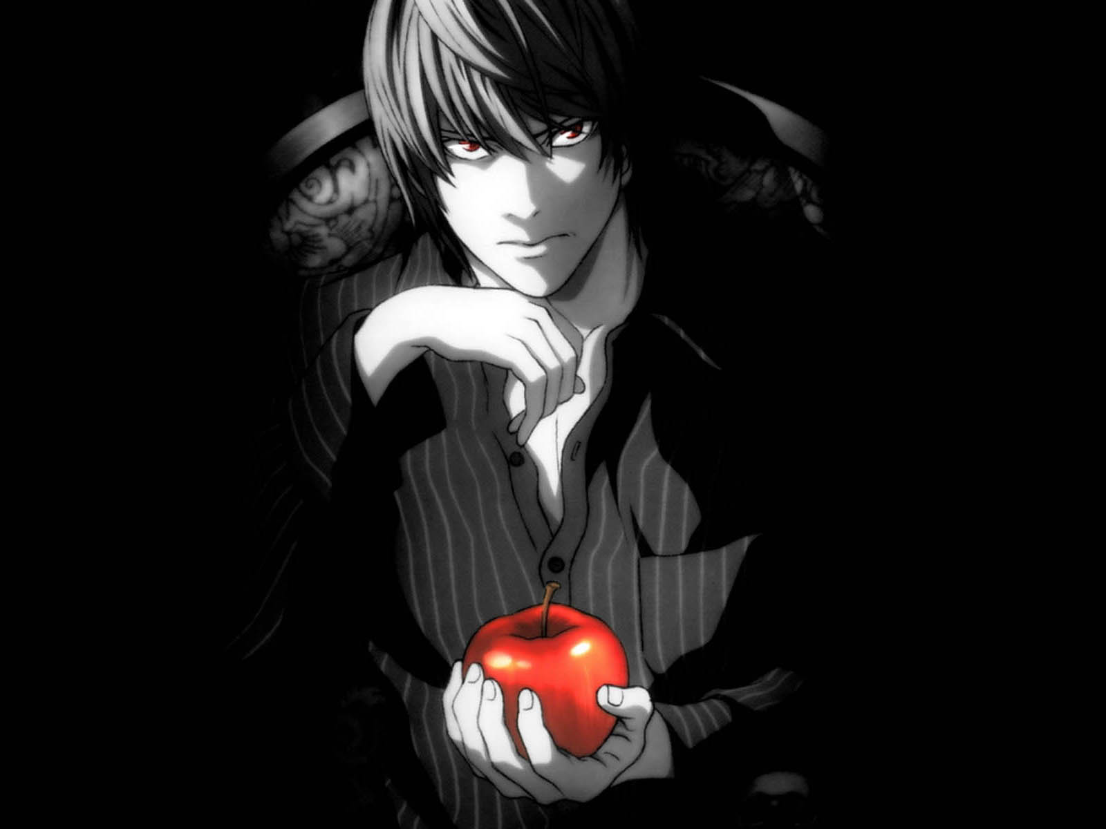 Death Note Wallpapers Images For Free Wallpaper - Light Yagami Wallpaper Hd - HD Wallpaper 