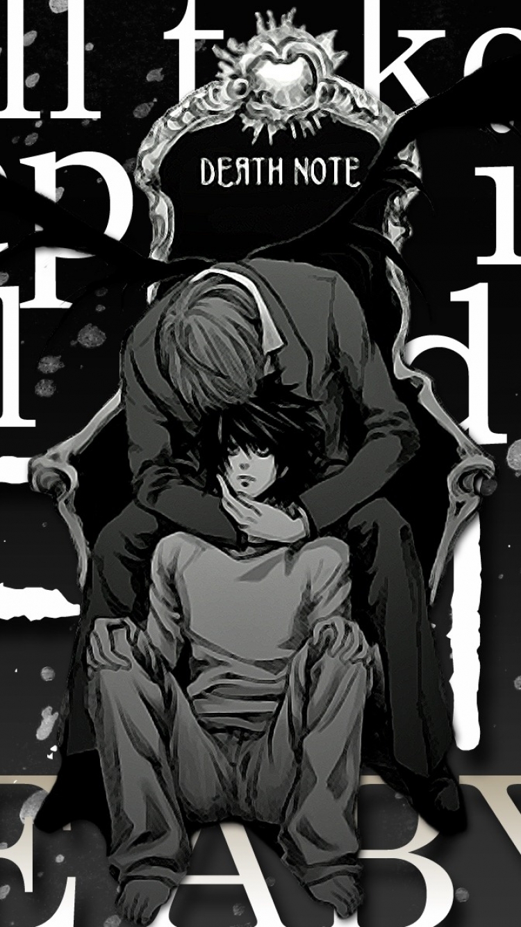 Death Note Wallpaper Phone - HD Wallpaper 