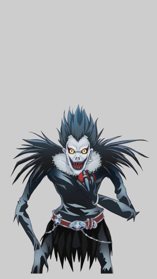 Background, Death Note, And Ryuk Image - Death Note Ryuk Drawing ...