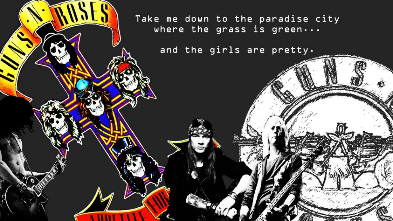 Download Laptop Guns N - Guns N Roses Wallpaper Ipad - HD Wallpaper 