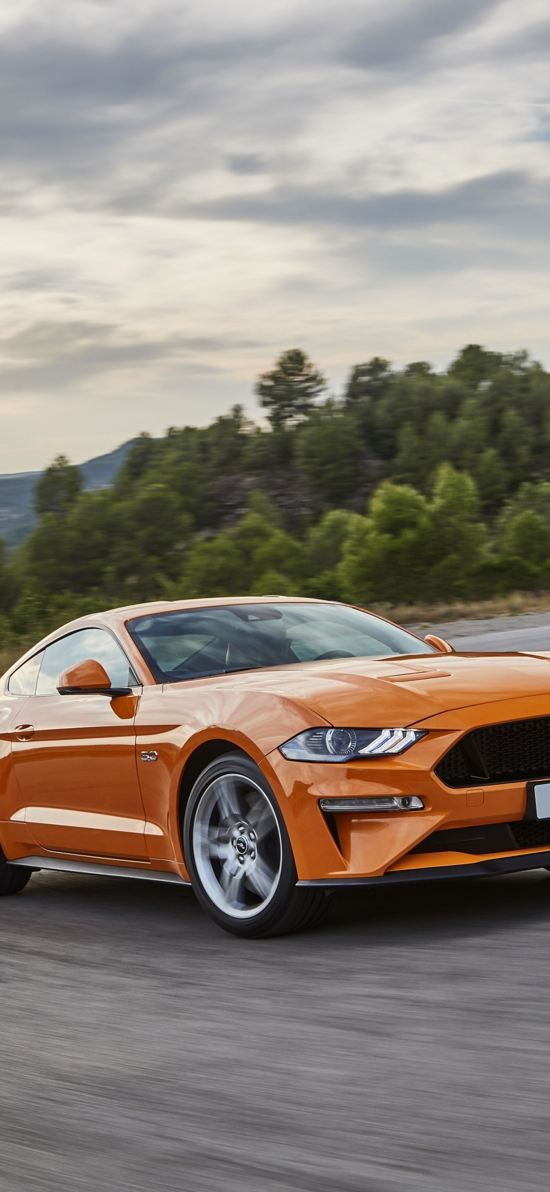 Ford Mustang Gt, Orange, Muscle Car, Wallpaper - 2019 Ford Mustang Australia - HD Wallpaper 