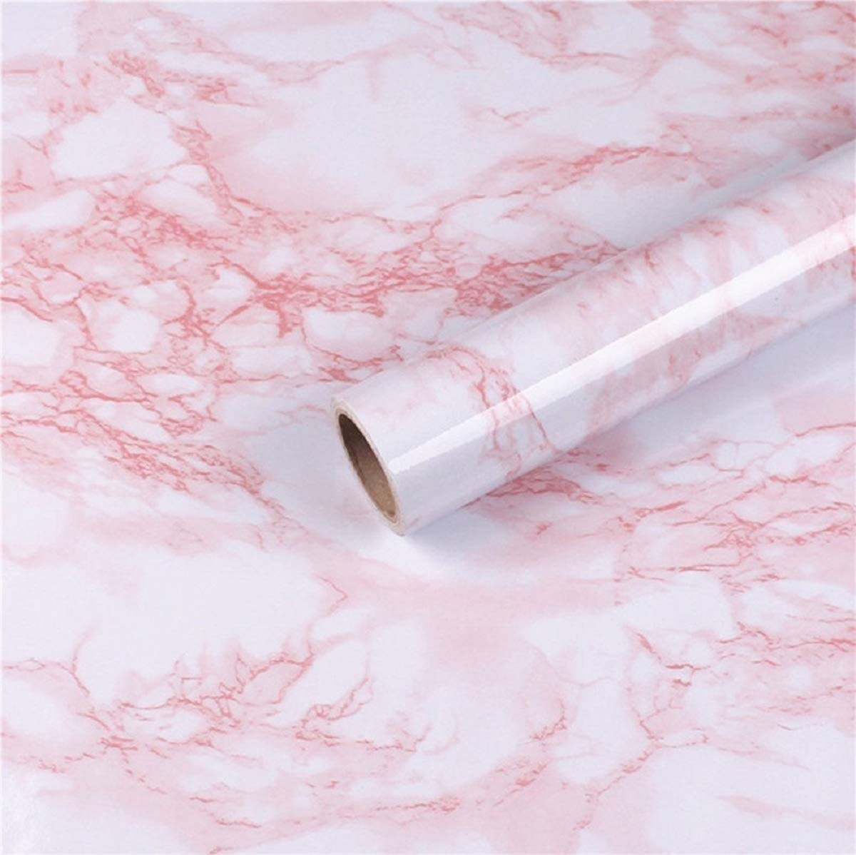 Practicalws Marble Contact Paper Decorative Wallpaper - Pink And Marble Decor - HD Wallpaper 