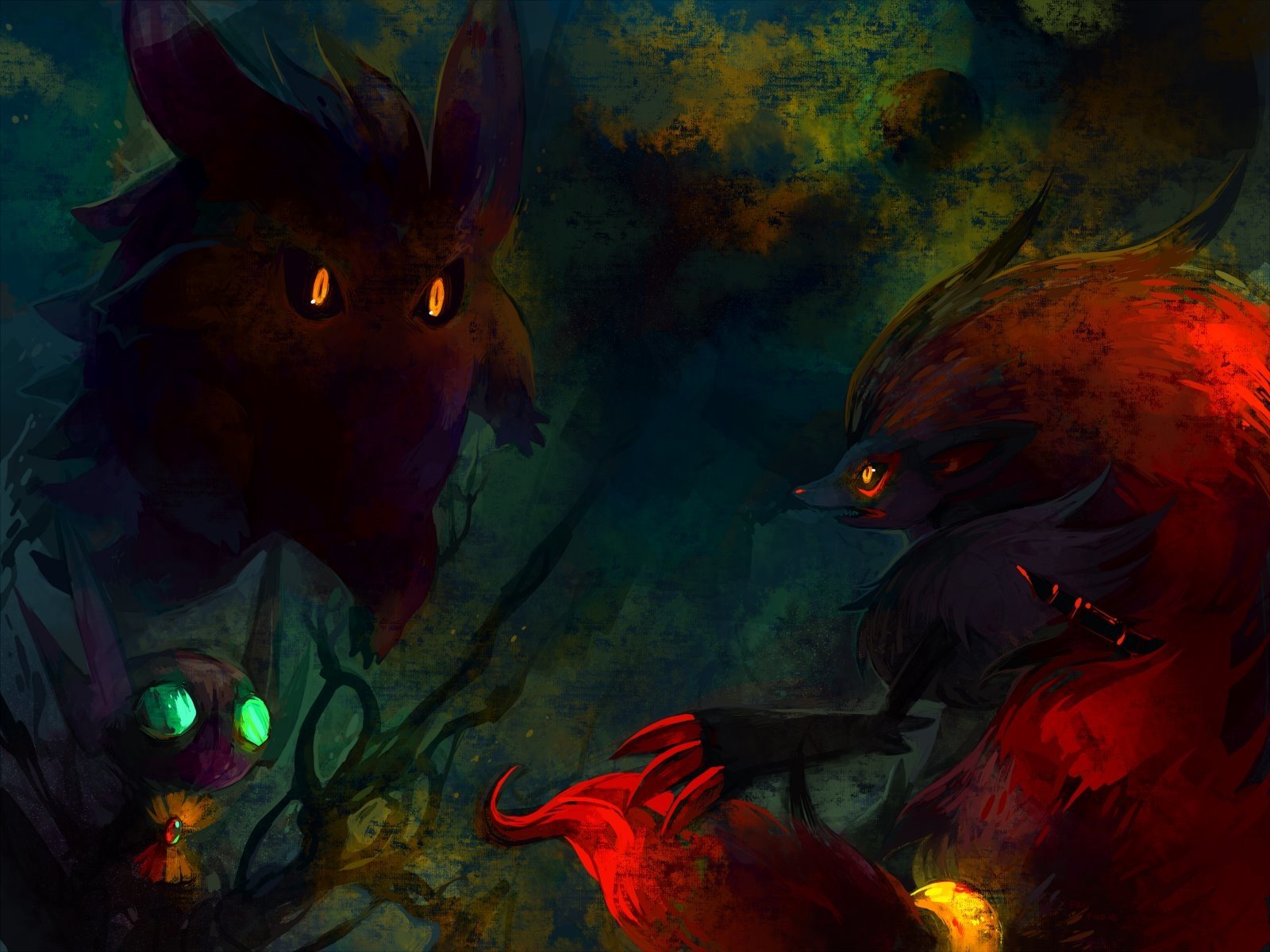 Zoroark Fondo De Pantalla - HD Wallpaper 