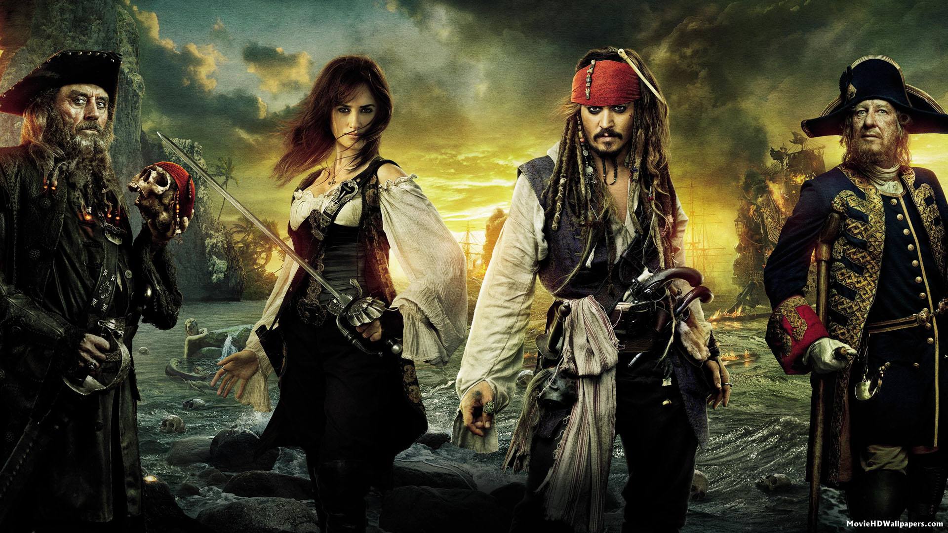 Film Pirates Of Caribbean - HD Wallpaper 