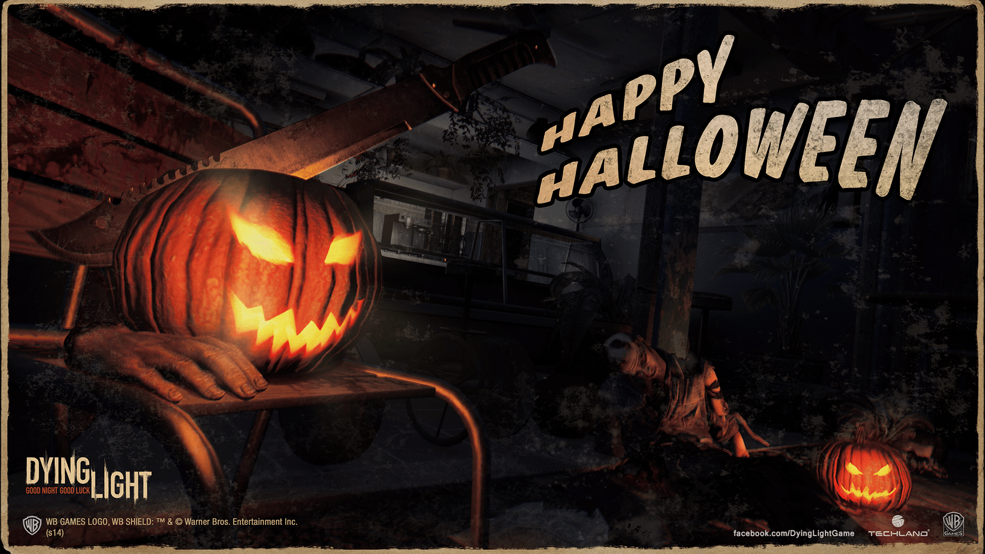 Dl Halloween - Dying Light Happy Halloween - HD Wallpaper 