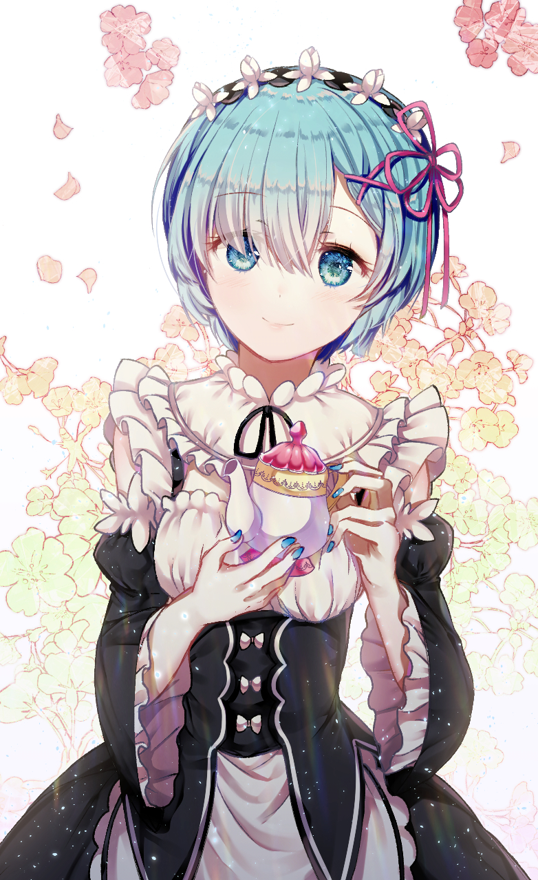 Rem Re Zero Wallpaper 7x1278 Wallpaper Teahub Io