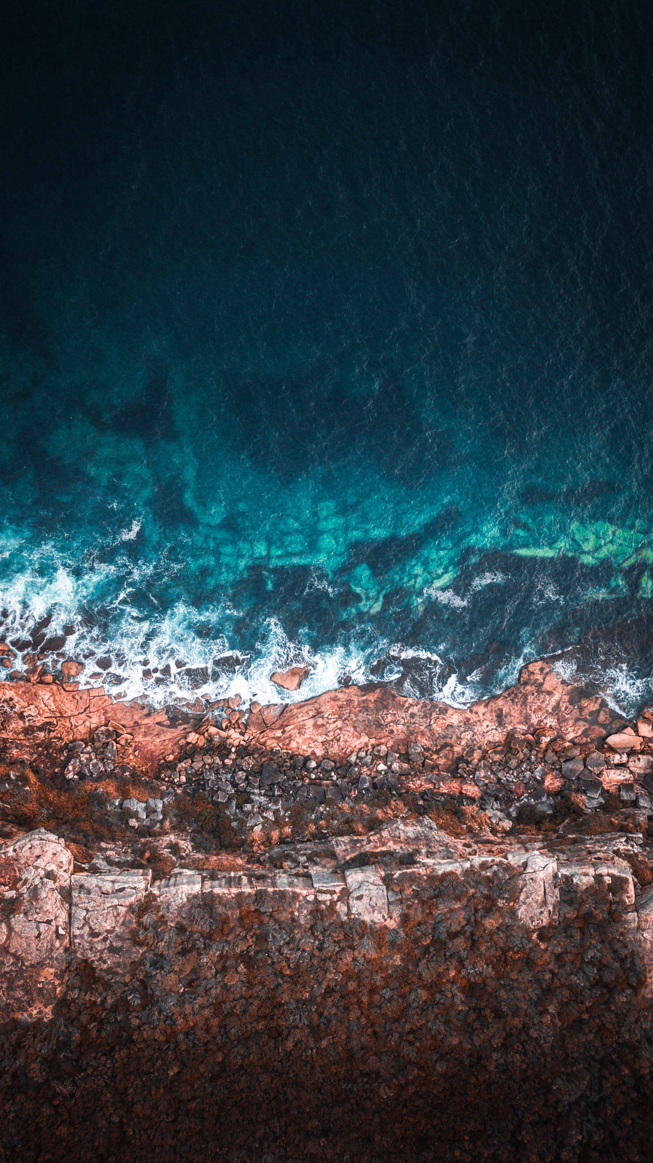 Wallpaper Ocean, Shore, Water, Manly, Australia - Photography Wallpaper Iphone - HD Wallpaper 