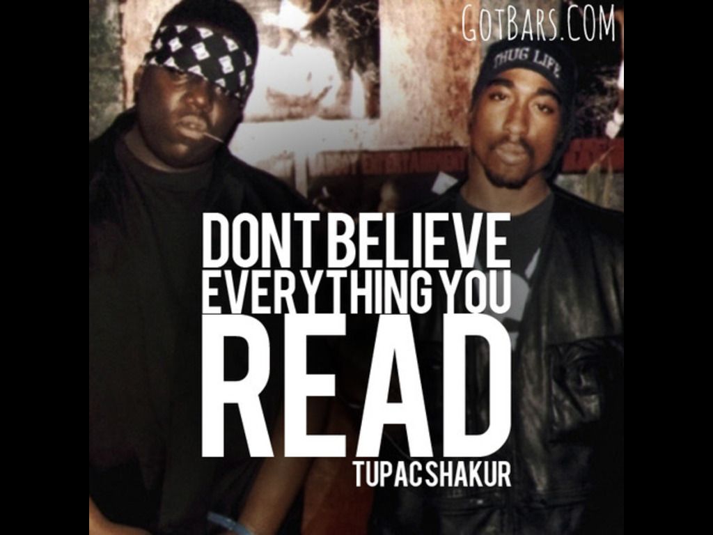 Notorious Big And Tupac Quotes - HD Wallpaper 