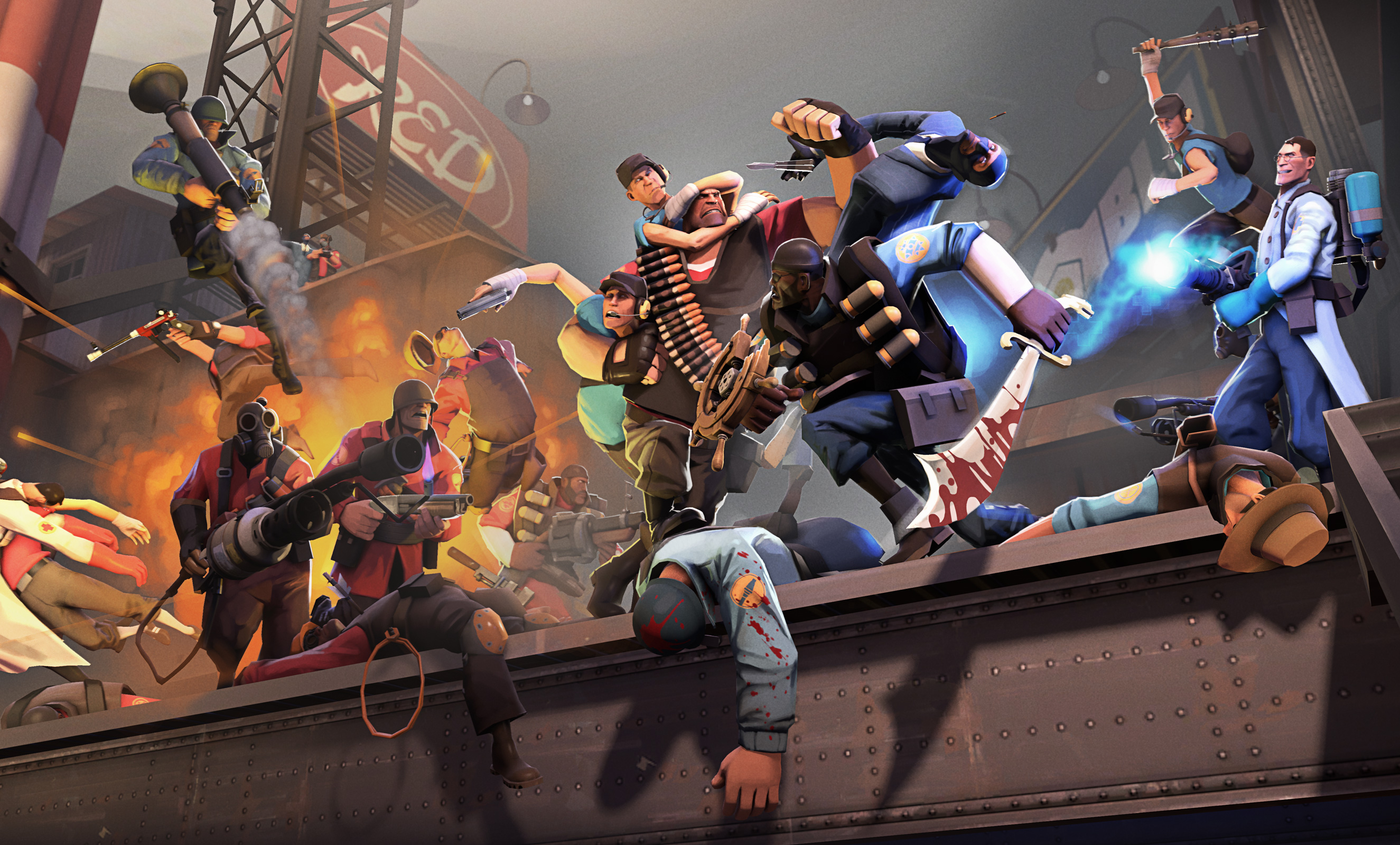 Team Fortress 2 Wallpaper Tf2 - HD Wallpaper 