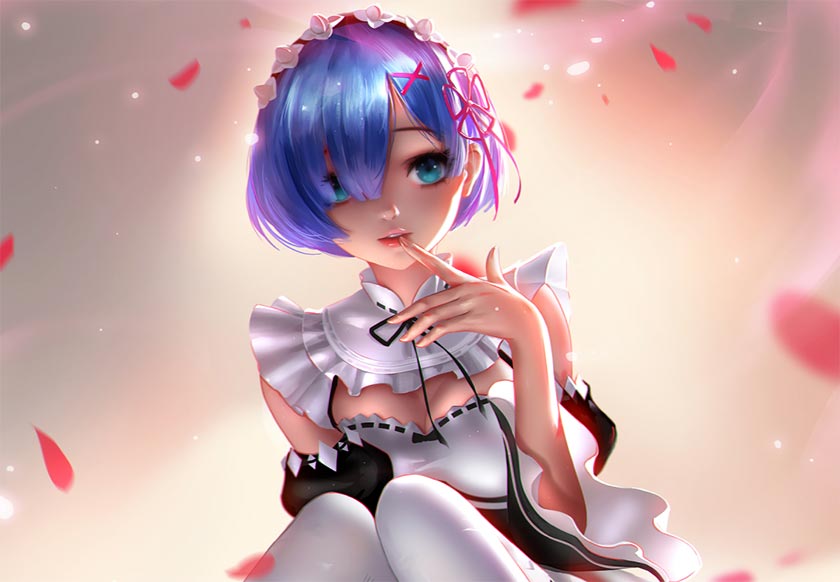 Rem Wallpaper Engine - Anime - HD Wallpaper 