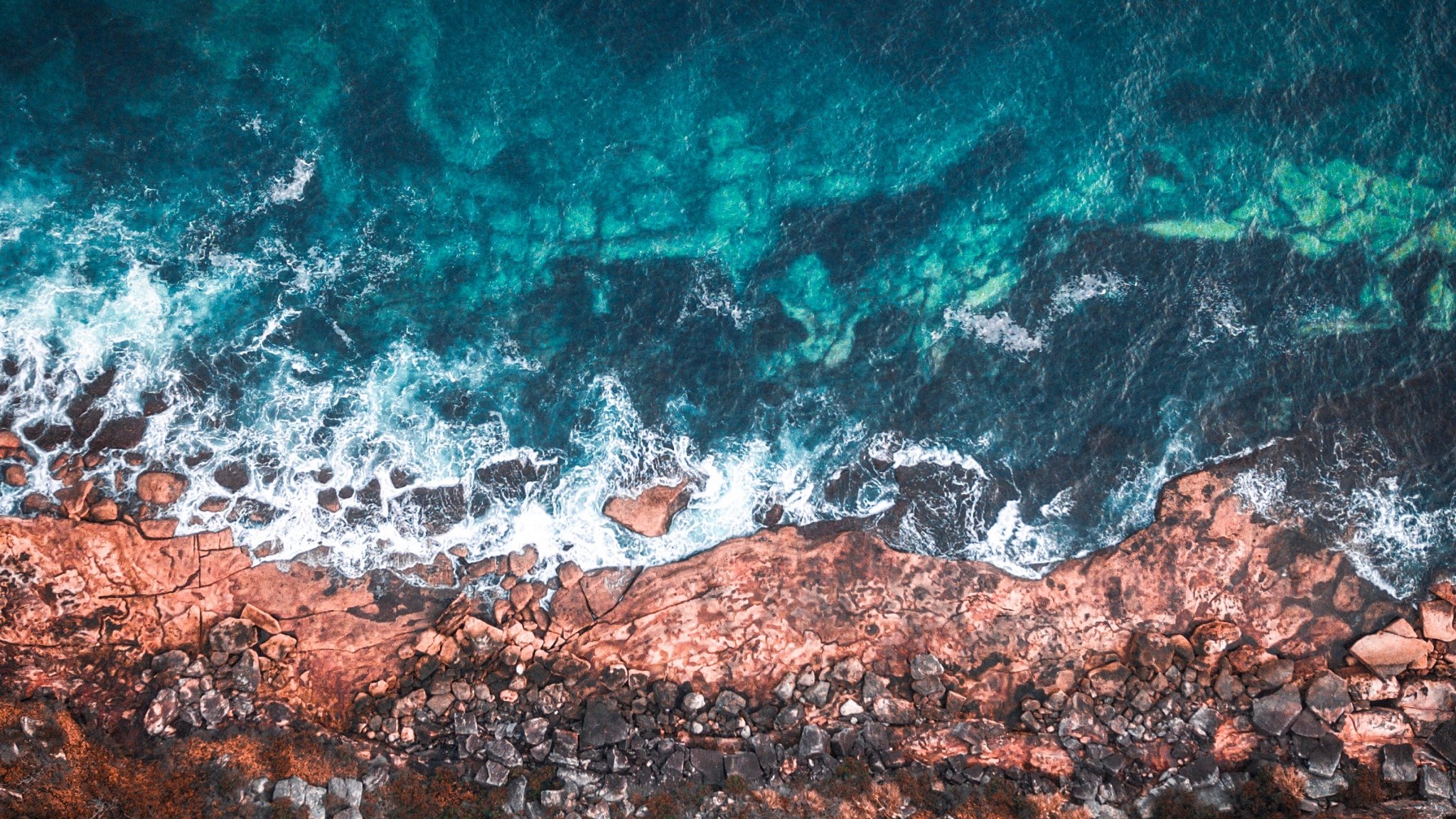 Wallpaper Ocean, Shore, Water, Manly, Australia - Unsplash Wallpaper For Iphone - HD Wallpaper 