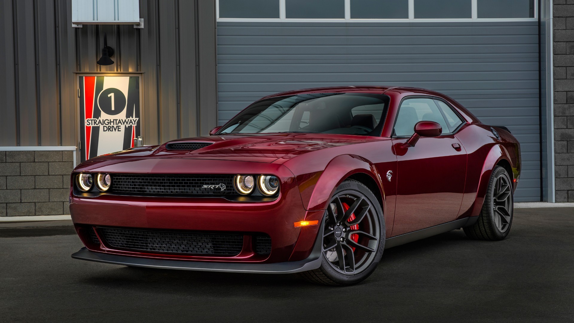 1920x1080, 2018 Dodge Challenger Srt Hellcat Wallpaper - Dodge Challenger Hellcat Wide Body Kit - HD Wallpaper 