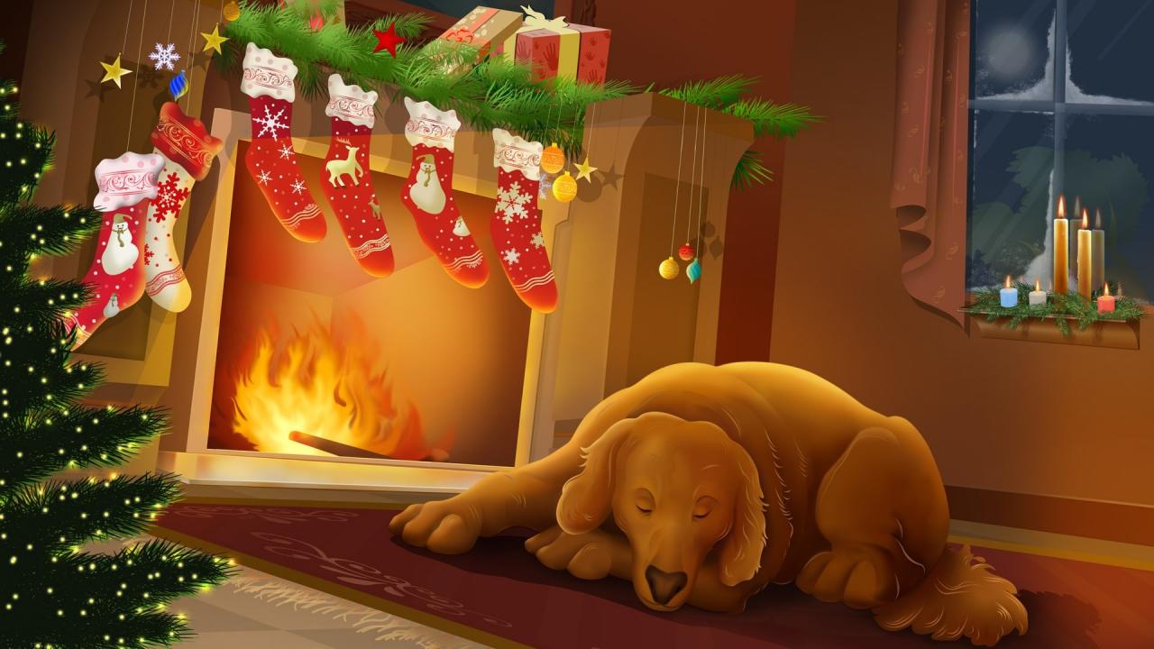 Warm Christmas - HD Wallpaper 