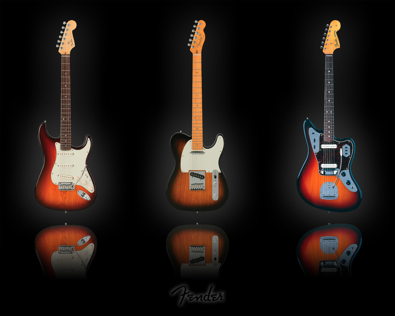 Fender Jaguar Electric Guitars Wallpaper 1280x1024 Wallpaper Teahub Io