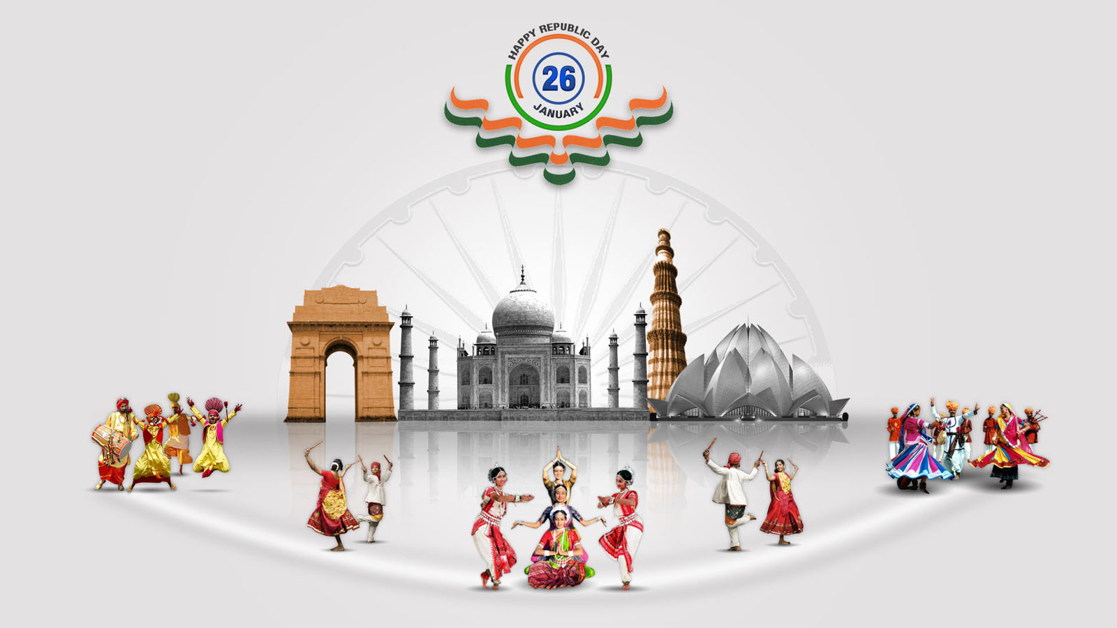 Republic Day Wallpaper - Republic Day 2019 Hd - HD Wallpaper 
