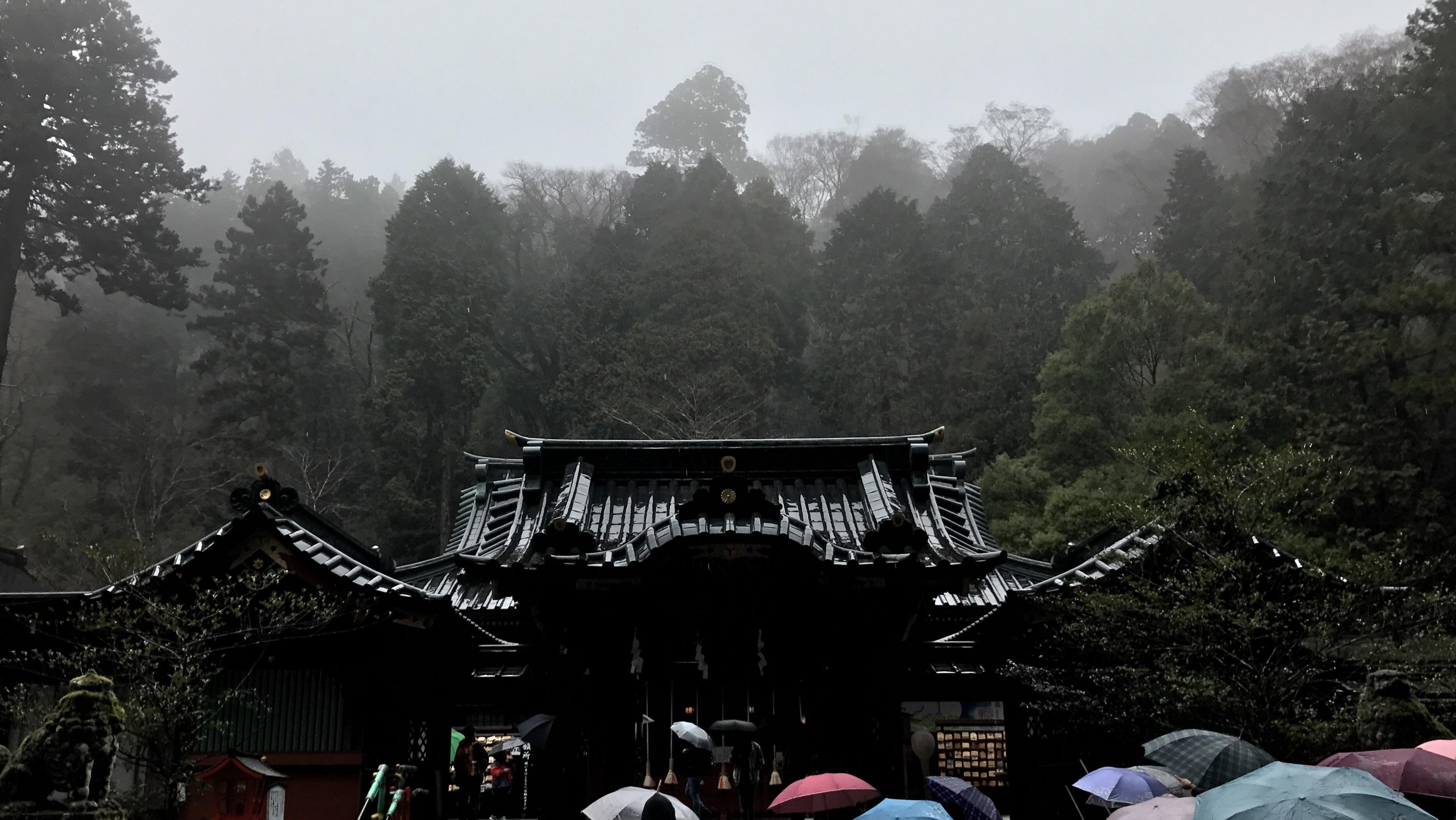 Hakone Shrine - HD Wallpaper 