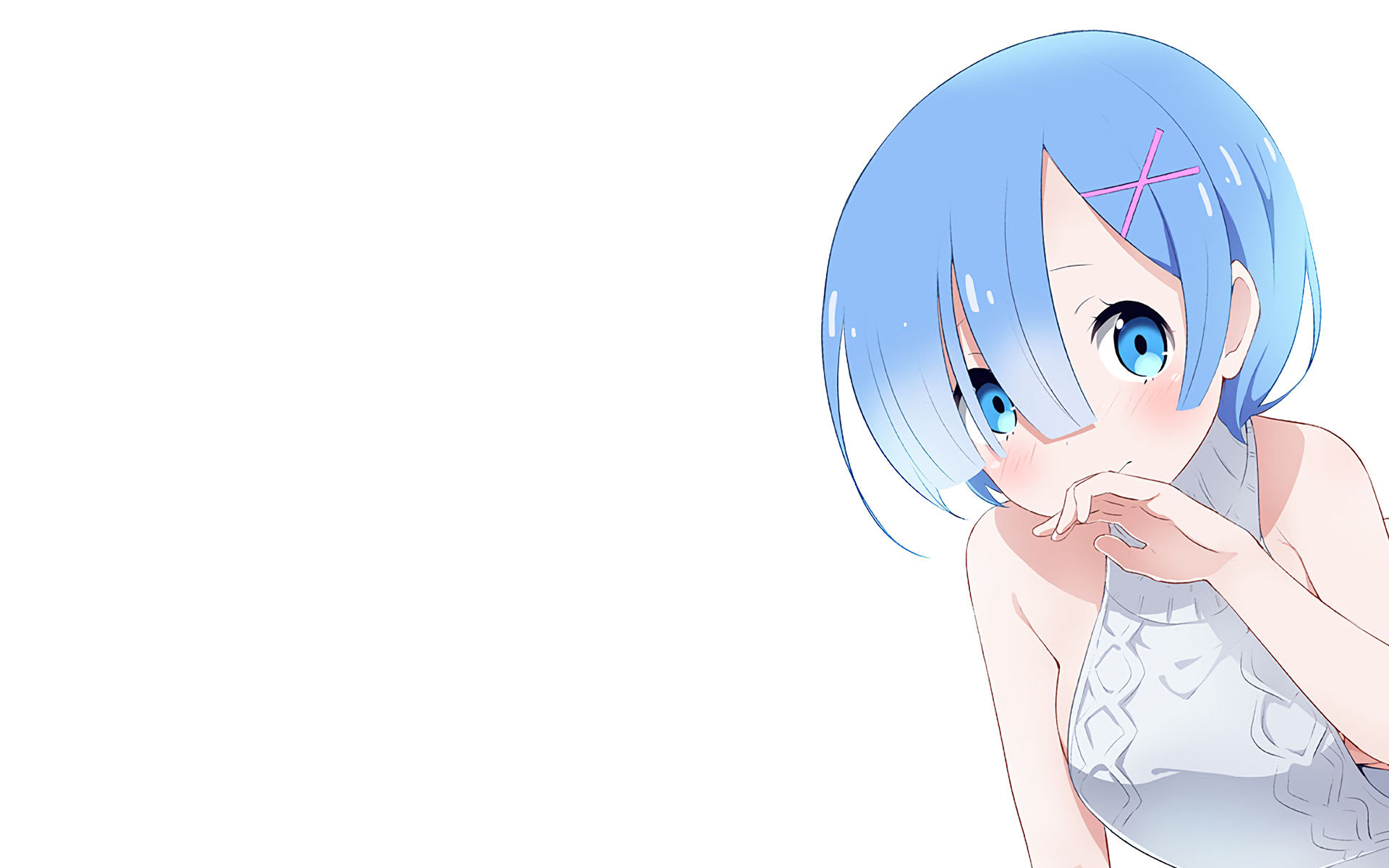 High Resolution Rem Hd Wallpaper Id - Rem Re Zero Wallpaper Hd - HD Wallpaper 