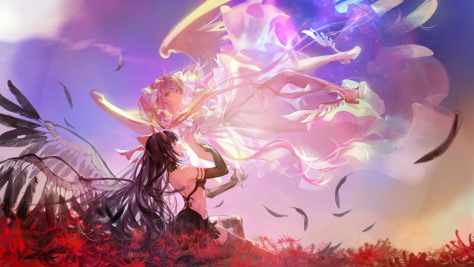 Ultimate Madoka And Homura - HD Wallpaper 