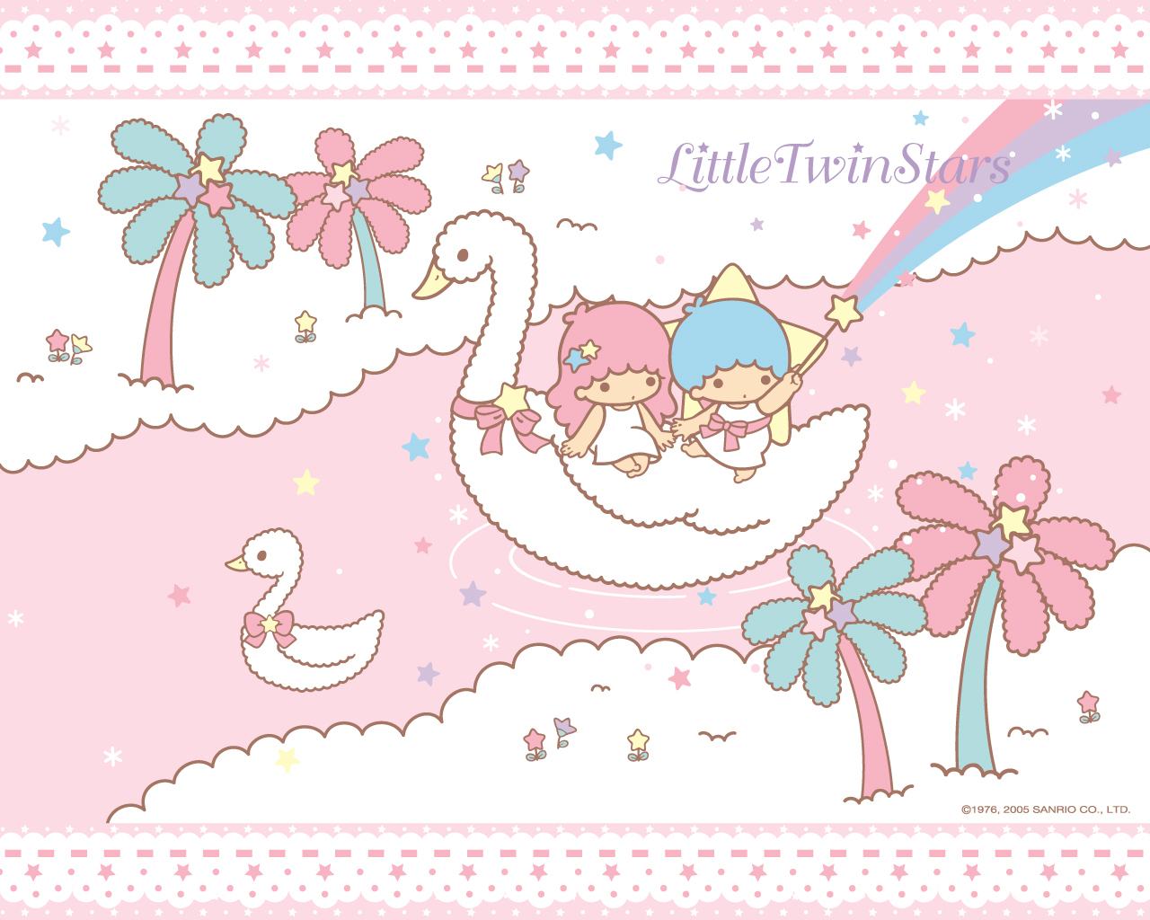 Little Twin Stars - Little Twin Star Hd - HD Wallpaper 