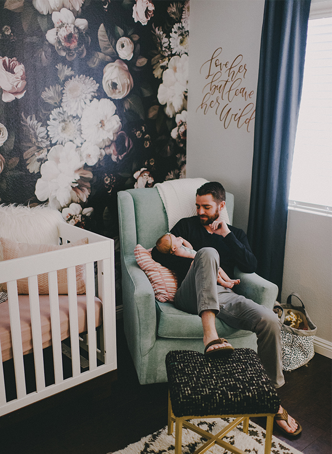 1 - Jpeg - Flower Wallpaper Baby Nursery - HD Wallpaper 