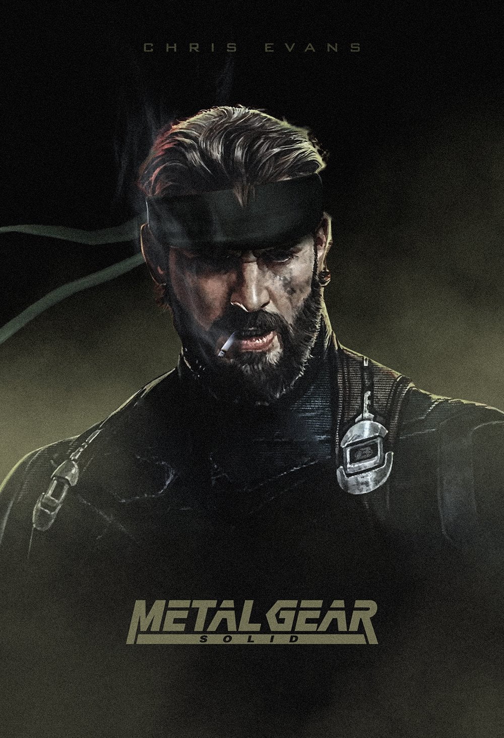 Captain America Solid Snake - HD Wallpaper 