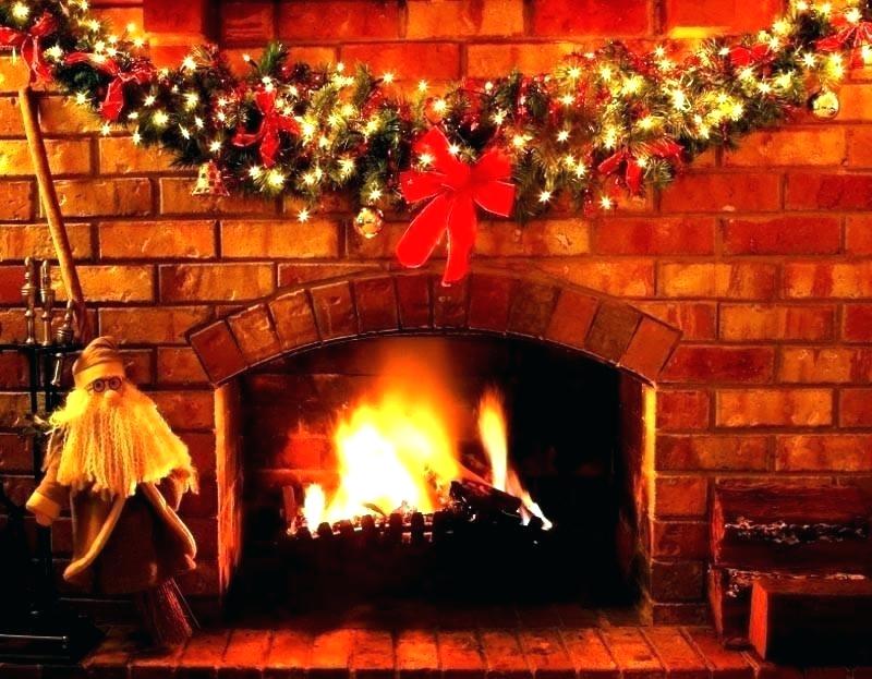 Live Fireplace Wallpaper Screensaver - Fireplace Holiday - HD Wallpaper 