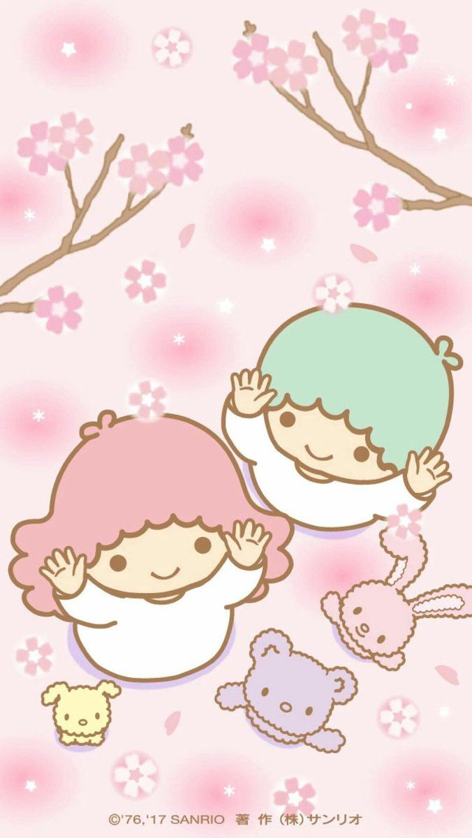 Little Twin Stars Sakura - HD Wallpaper 