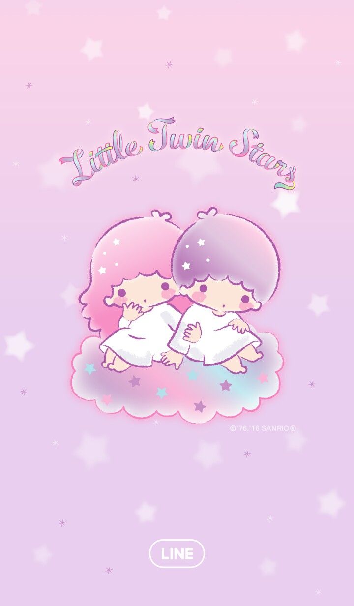 Little Twin Stars Line - HD Wallpaper 